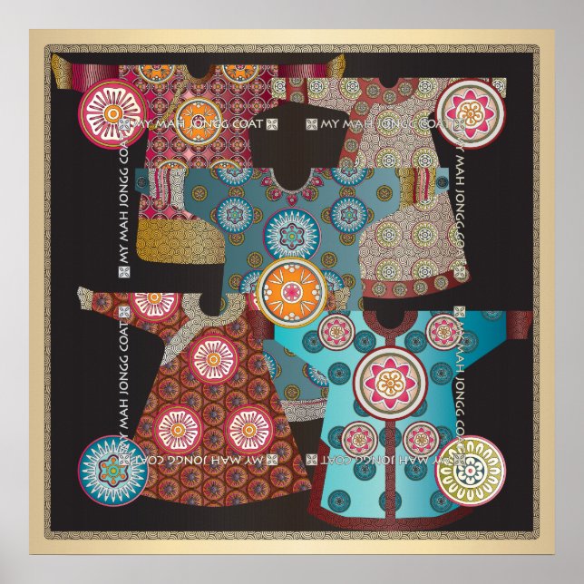 Mah Jongg Coat Poster (Vorne)