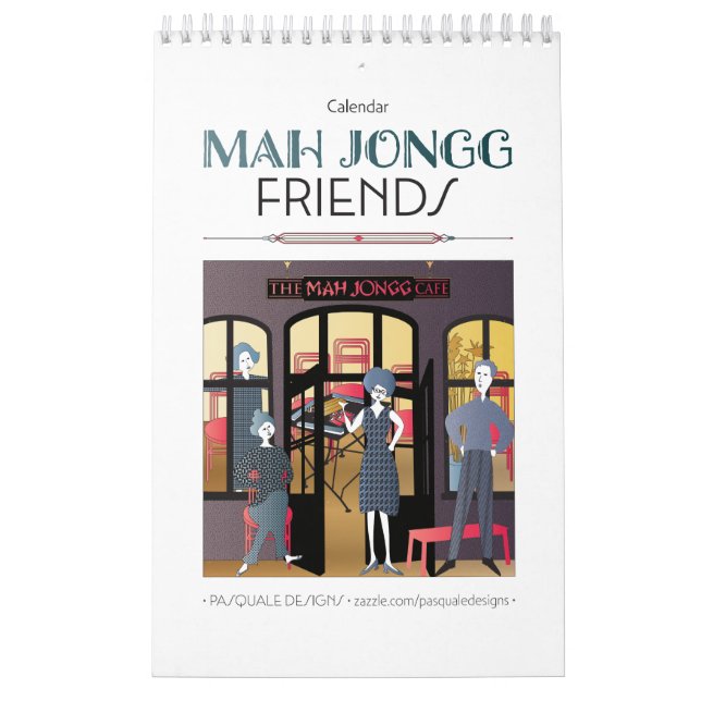 Mah Jongg Friends Calendar Kalender (Titelbild)