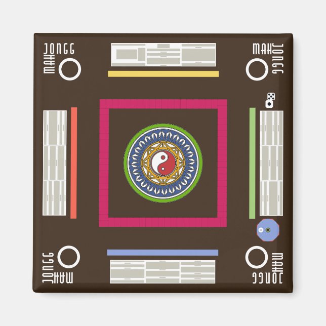 Mah Jongg Game Magnet (Vorne)