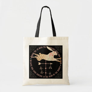 Mah Jongg Jahr der Kaninchen-Tasche Tragetasche