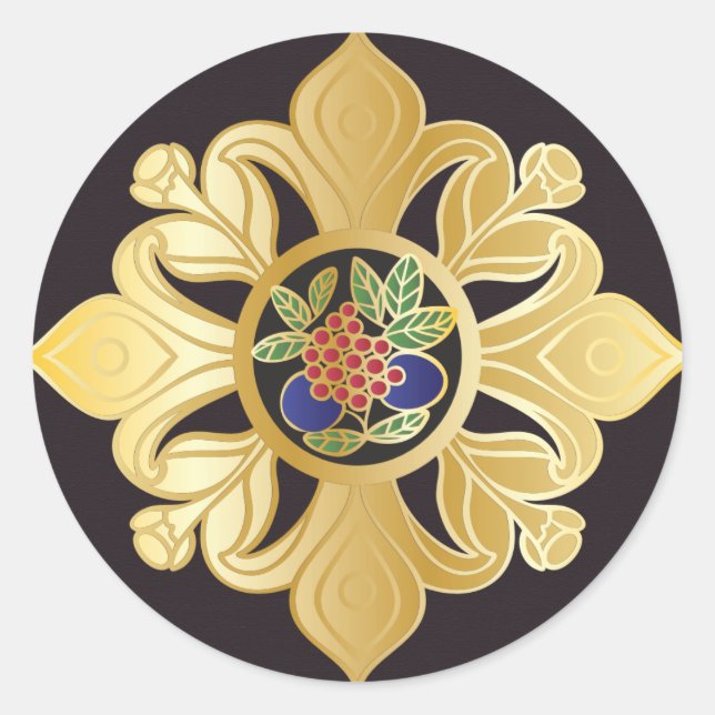 Mah Jongg Jewelry Stickers (Vorderseite)