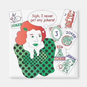 Mah Jongg Jokers Magnet
