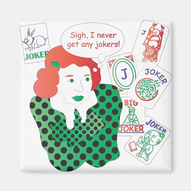 Mah Jongg Jokers Magnet (Devant)