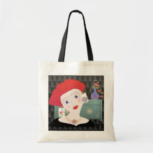 Mah Jongg Lady 01 Sac fourre-tout