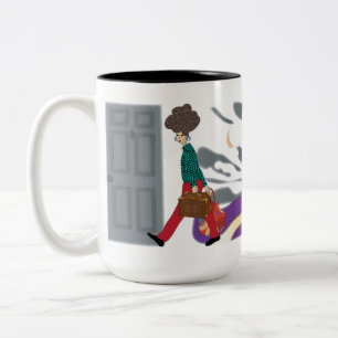 Mah Jongg Le Mahj Madame Mug