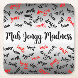 Mah Jongg Madness Untersetzer