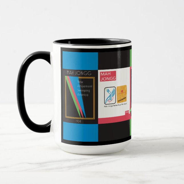 Mah Jongg Magazines Tasse (Links)