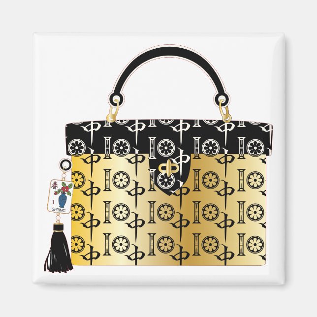 Mah Jongg Magnet de porte (Devant)