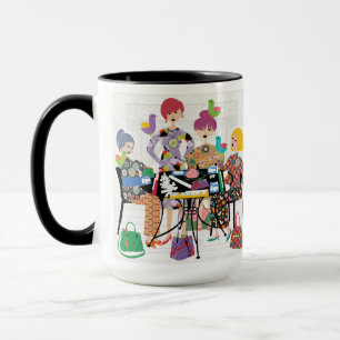 Mah Jongg Oiseaux Mug