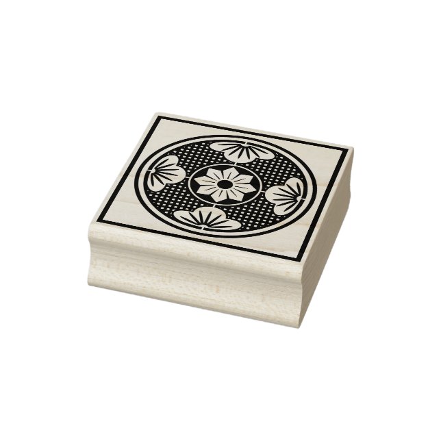 Mah Jongg One Dot Briefmarke Gummistempel (Stempel)