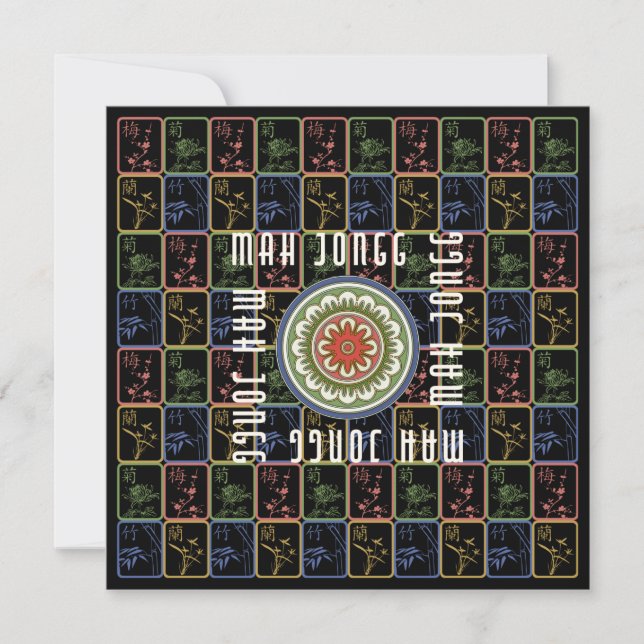 Mah Jongg One Dot Karte (Vorderseite)