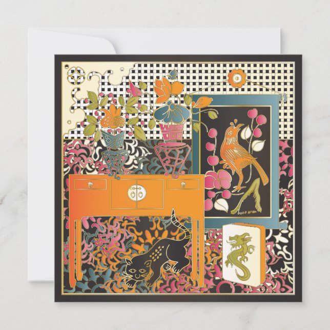 Mah Jongg Orange (Vorderseite)