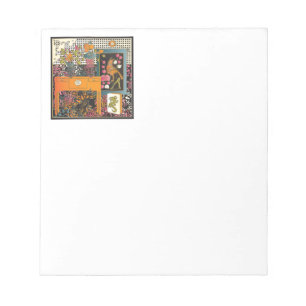 Mah Jongg Orange Notizblock