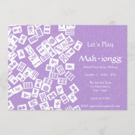 Mah-Jongg-Party Einladung