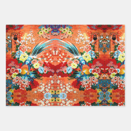 Mah Jongg, Positano und Fleuresse Geschenkpapier Set