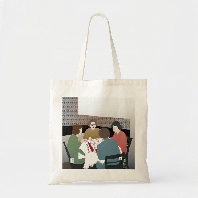 Mah Jongg Retro Bag Tragetasche (Vorne)
