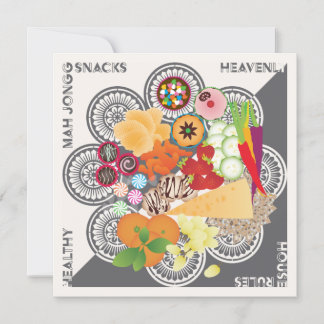 Mah Jongg Snacks Carte Plat