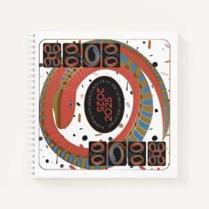 Mah Jongg Snake 2025 Notebook Notizbuch