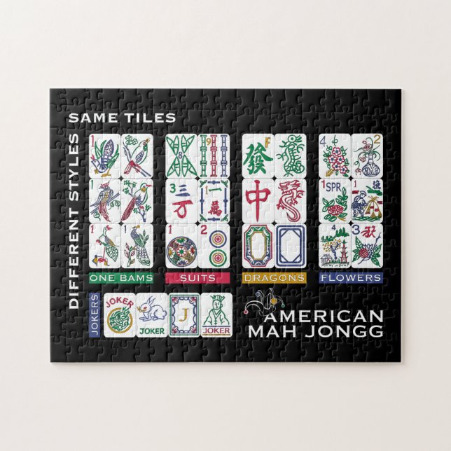 Mah Jongg Tiles gleich (Horizontal)