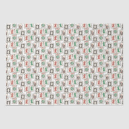 Mah Jongg Tiles Tissue, Gift Wrap Seidenpapier