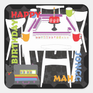 Mah Jongg Tiles und Table Stickers