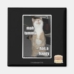 Mah Tummy hat glücklich Magnet