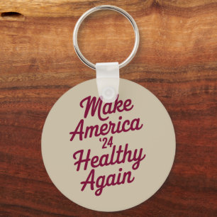 MAHA Mach Amerika wieder gesund Patriotisch Schlüsselanhänger