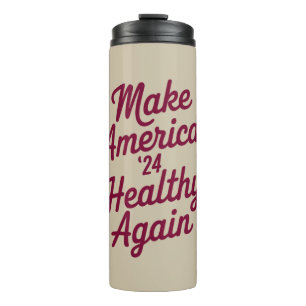 MAHA Mach Amerika wieder gesund Patriotisch Thermosbecher