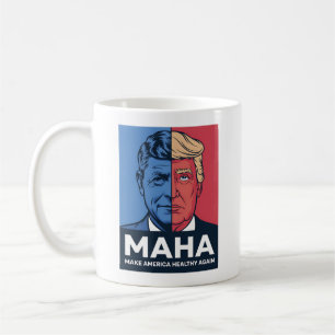 MAHA Mach Amerika wieder gesund Trump 2024 Kaffeetasse