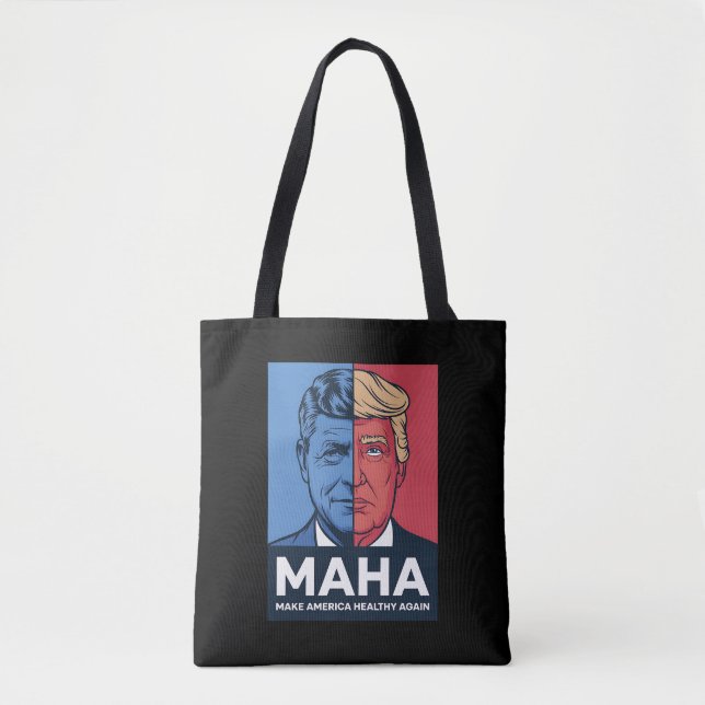 MAHA macht Amerika wieder gesund, Trump 2024 Tasche (Vorderseite)