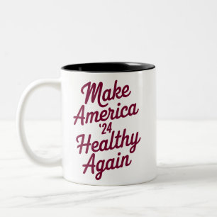 MAHA Make America Healthy Again Patriotisch Zweifarbige Tasse