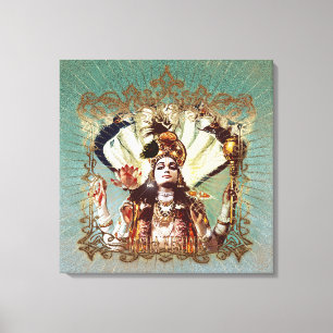 MAHA VISHNU - Wrapped Canvas Leinwanddruck