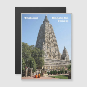 Mahabodhi-Tempel - Thailand - Magnetkarte
