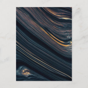 Mahagoni-Goldsheen-Obsidian Postkarte