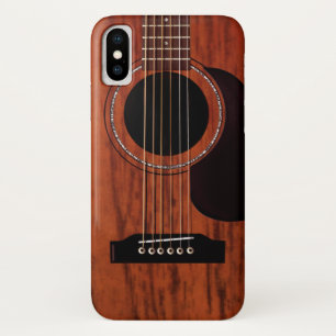 Mahagoni-Top-Akustikgitarre Case-Mate iPhone Hülle