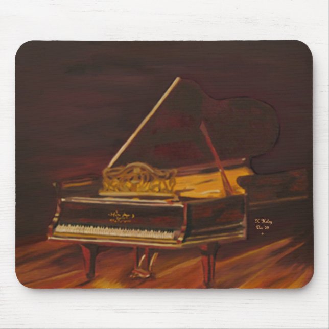 Mahagonimelodie mousepad (Vorne)