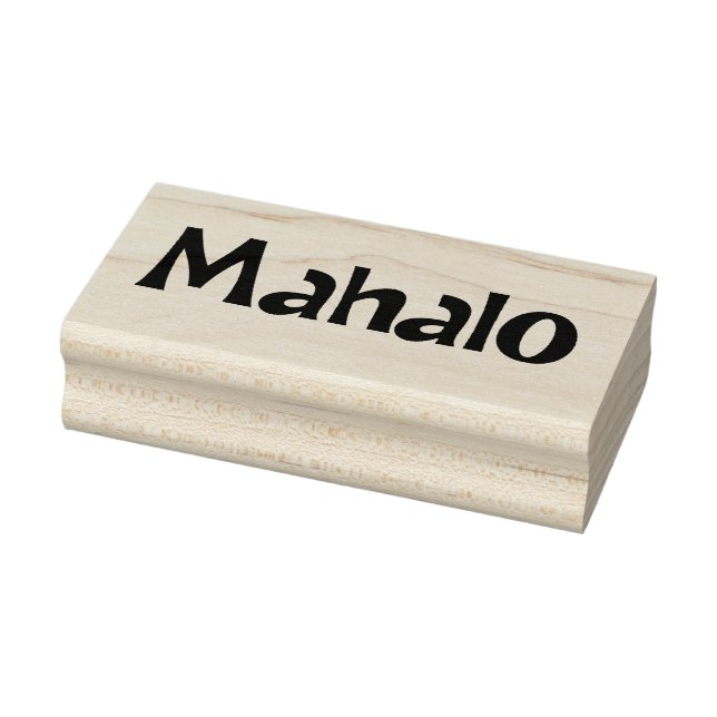 Mahalo6 Gummistempel (Stempel)