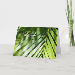 Mahalo Hawaii Card Dankeskarte