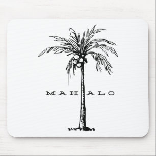 Mahalo Hawaii von der Insel. Feel the Aloha Spir Mousepad