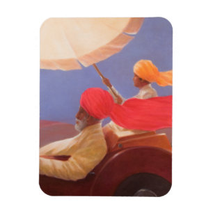 Maharadscha mit Geschwindigkeit 2010 Magnet