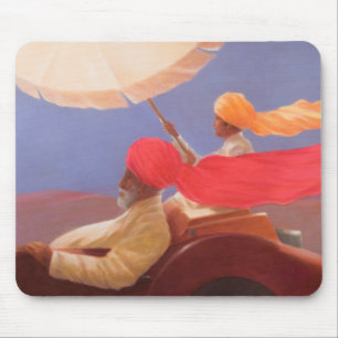 Maharadscha mit Geschwindigkeit 2010 Mousepad