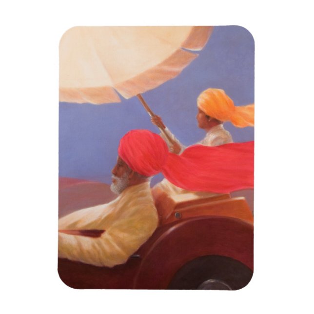 Maharaja auf Speed 2010 Magnet (Vertikal)