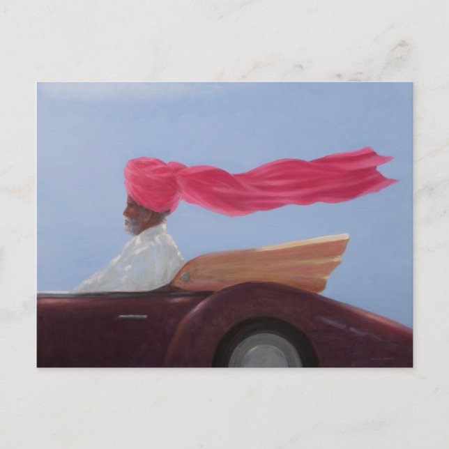 Maharajah bei Speed Postkarte (Vorderseite)