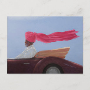 Maharajah bei Speed Postkarte