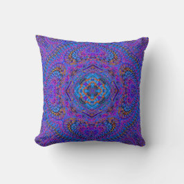 "Maharani" Indisch-Mandala-Ähnliches Kissen