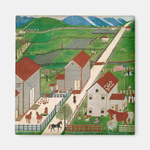 Mahatango Tal-Bauernhof, Ende des 19. Jahrhunderts Magnet