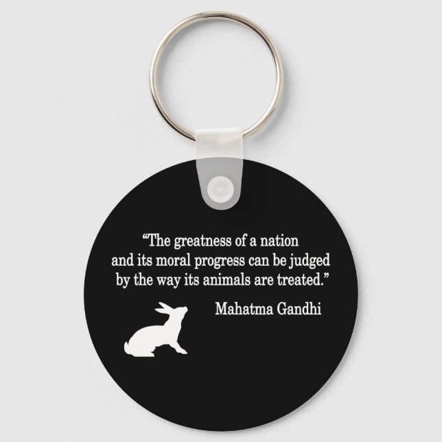 Mahatma Gandhi Quote Collection Schlüsselanhänger (Vorderseite)