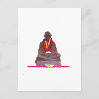 Mahatma GANDHI Vater der Nation Indien Postkarte