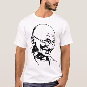 Mahatma- Gandhiporträt-T - Shirt