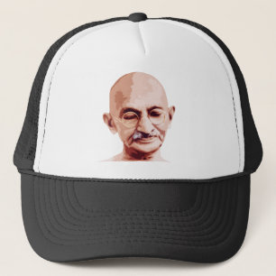 Mahatma- Gandhivater von Indien Truckerkappe